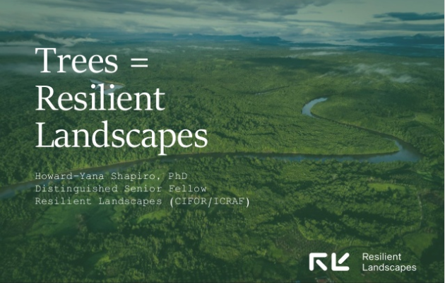 thumbnail of Trees = Resilient Landscapes